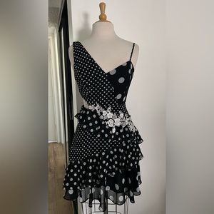 BCBG Polka Dot Dress